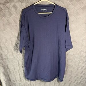 Guide Series T-Shirt Men’s Size XL Navy Blue Cotton Blend Short Sleeve